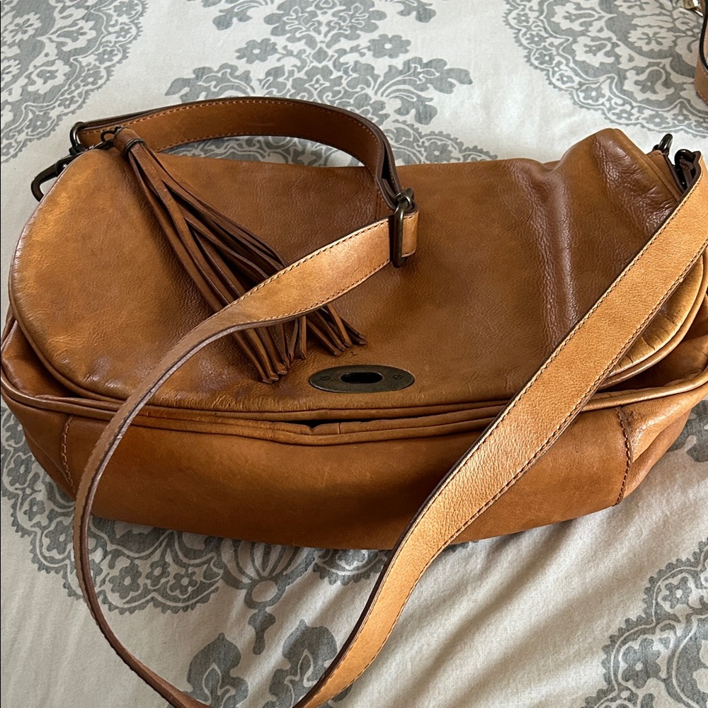 Brown Leather Halogen Women's Bag
